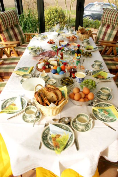 Easter Brunch is a mid-day meal with friends and family